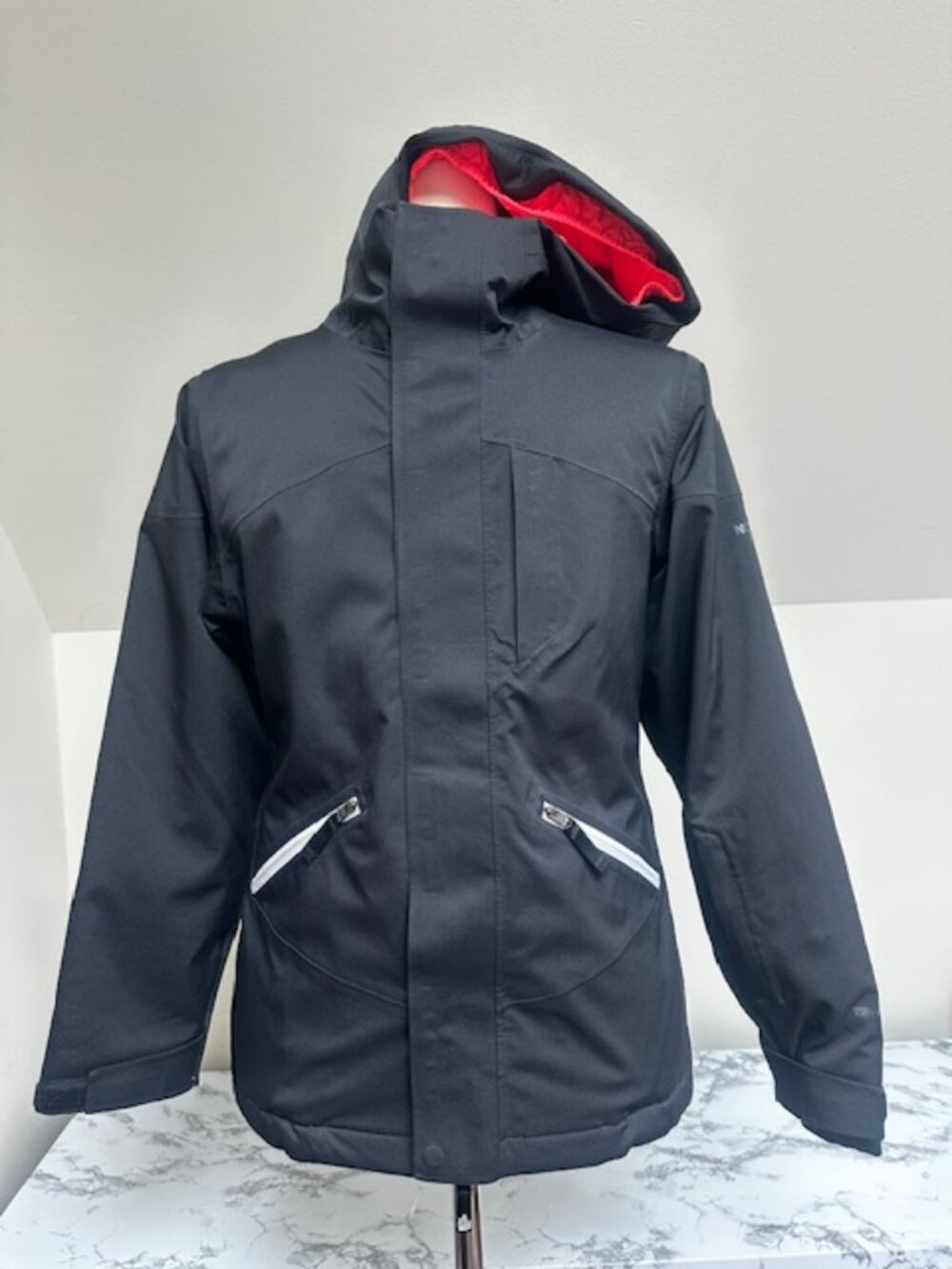 EUC The North Face Girls Insulated Coat Black Medium